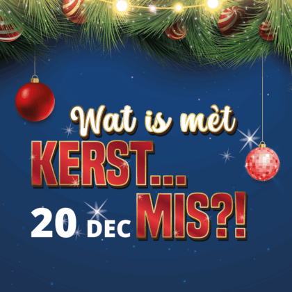 Ticket zaterdag 20 december 20:00 uur